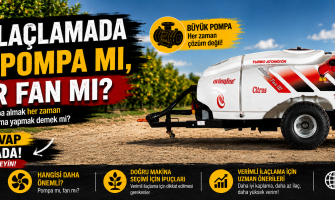 Turbo İlaçlama Makinasında Büyük Pompa mı, Güçlü Fan mı Daha Önemli?