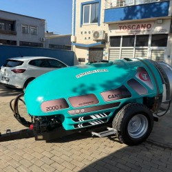 2. El 2000 Litre Turbo İlaçlama Makinası Cantaş Çift Pervaneli Ultra Fan | 2021 Model Comet 170 Pompalı