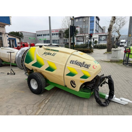 2.El Turbo Fanlı İlaçlama Makinası Ertanlar Jetfan 2 Çift Pervaneli 2016 Model – Comet 145 Pompa, Alman Wing Fan, İtalyan Ekipmanlı