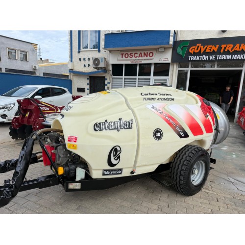 Ertanlar Multi Carbon 2000 Litre 2022 Model 2. El Turbo Fanlı İlaçlama Makinası