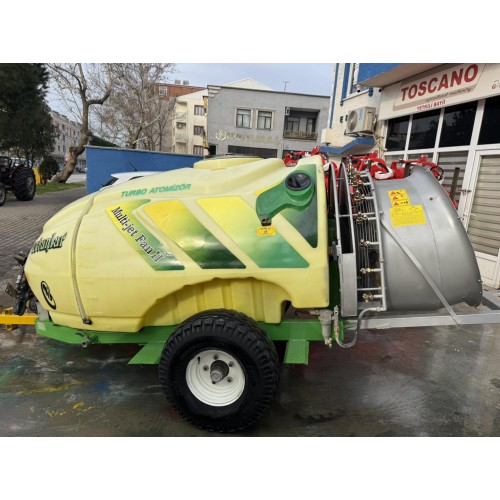 2. El Turbo Fanlı Zirai İlaçlama Makinası 2000 Litre – 2018 Model | İtalyan Donanımlı