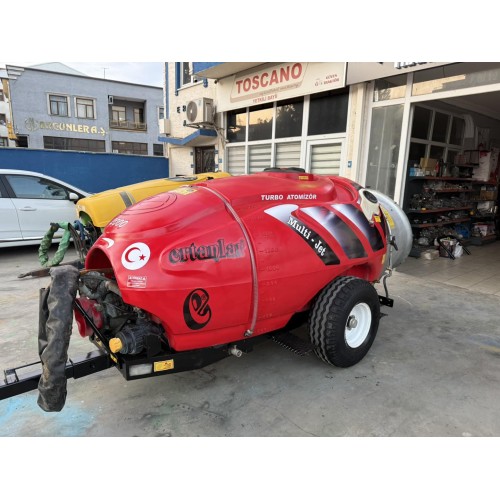 2. El Turbo Fanlı İlaçlama Makinası – Ertanlar Multi Jet Fan II | 2000 Litre, 2021 Model, En Çok Tutulan Renk, Yüksek Performans, Full Bakımlı