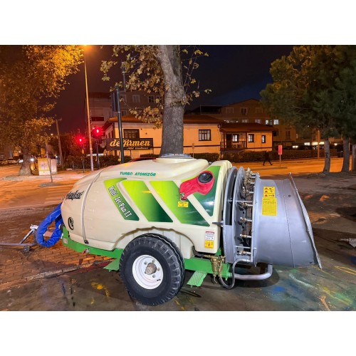 2. El Turbo Fanlı İlaçlama Makinası 2018 Model Ertanlar Multi Jet Fan II 2000 Litre
