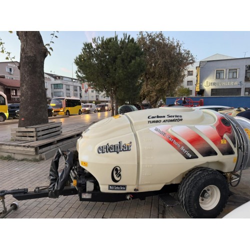 2.El Turbo İlaçlama Makinası Ertanlar Çift Fanlı Multi Carbon 