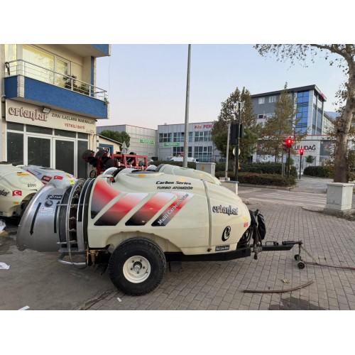 2.El Turbo İlaçlama Makinası Ertanlar Çift Fanlı Multi Carbon 