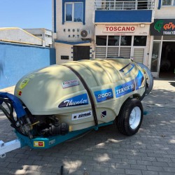 2. El Turbo İlaçlama Makinası Zirmak 2000 Litre 2013 Model | İtalyan Ekipmanlı | Profesyonel Atomizör