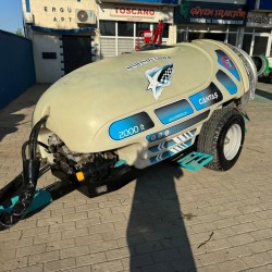 2. El Turbo İlaçlama Makinası Cantaş Çift Pervaneli Ultra Fanlı | 2025 Model İtalyan Comet 170 Pompalı