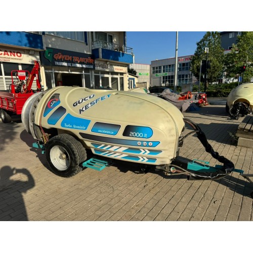 2. El Turbo İlaçlama Makinası Cantaş Çift Pervaneli Ultra Fanlı | 2025 Model İtalyan Comet 170 Pompalı