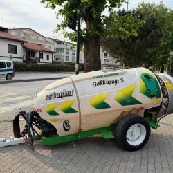 2. El Turbo Fanlı İlaçlama Makinası Ertanlar Gökkuşağı 2013 Model 2000 Litre Bahçe Tipi Zirai İlaçlama