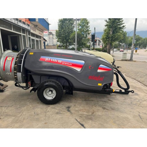 2. El Turbo Fanlı İlaçlama Makinası Ertanlar Projet 3 2000 Litre | 2024 Model | Çift Pervaneli | Komple İtalyan Ekipmanlı | AR1604 Pompalı
