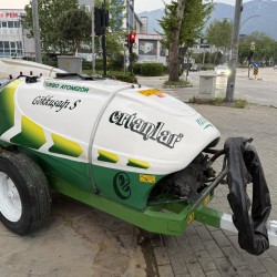 2.El Ertanlar Gökkuşağı 1000 Litre Turbo İlaçlama Makinası Model Comet 121 Pompalı Fiber Depolu