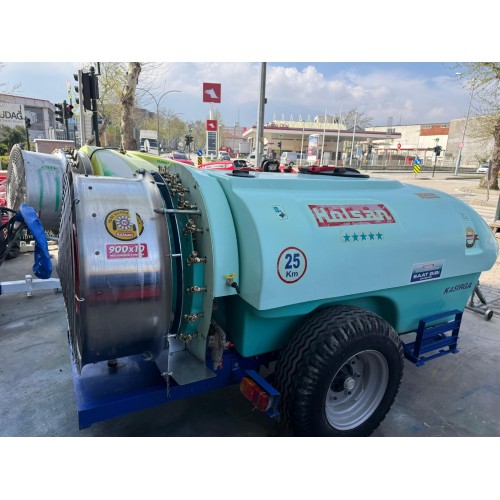 2. El Turbo Fanlı İlaçlama Makinası Holsan Süper Fan 2020 Model 2000 Litre İtalyan Pompalı Bahçe Tipi Zirai İlaçlama