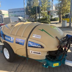 2. El Turbo Fanlı İlaçlama Makinası 2000 Litre Zirmak Teknik 20 2013 Model | Comet 145 4 Piston Pompa
