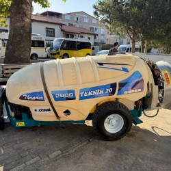 2. El 2000 Litre Turbo İlaçlama Makinası Zirmak Teknik 20 | 2018 Model | İtalyan Bertolani 144 Pompa | İtalyan Şanzıman | 90'lık Süper Fan | Servis Bakımlı