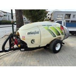 2. El Ertanlar Turbo Fanlı Zirai İlaçlama Makinası – Multi Jet Fan 2000 Litre, 2023 Model, Çift Pervaneli, Bima M60 Şanzıman, Annovi BHA 150 Pompa
