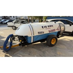 2. El İşgür 2000 Litre Atomizör Çift Pervaneli İtalyan Pompalı Bahçe İlaçlama Makinası