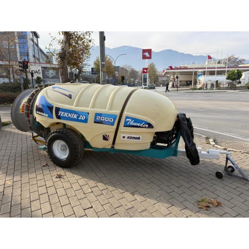 2. El Turbo Fanlı İlaçlama Makinası 2018 Model Zirmak Teknik 20