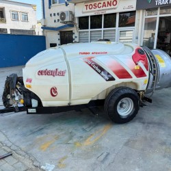 2. El Turbo Fanlı Zirai İlaçlama Makinası – Ertanlar Carbon 2000 Litre, 2022 Model, Annovi Pompa, Bima M60 Büyük Şanzıman, 90’lık Çift Pervane