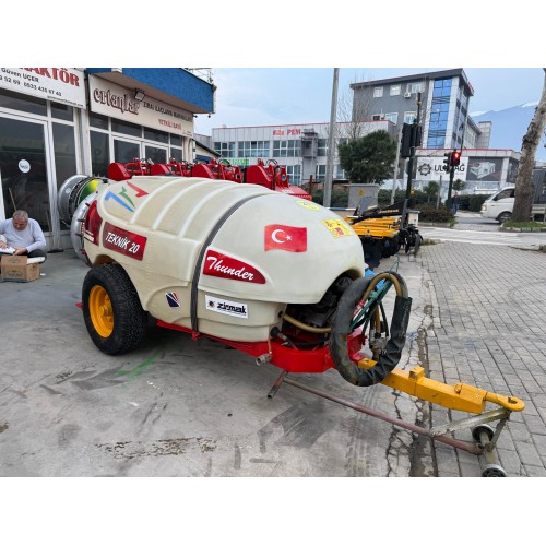 2.El Turbo İlaçlama Makinası Zirmak Teknik 20 2 ton 