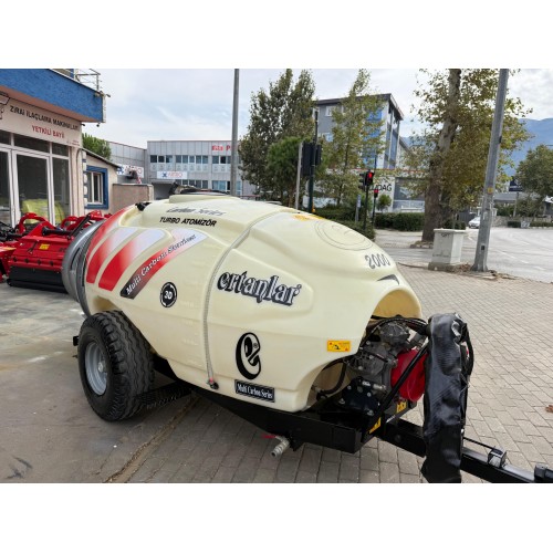 Ertanlar Multi Carbon 2000 Litre 2022 Model 2. El Turbo Fanlı İlaçlama Makinası