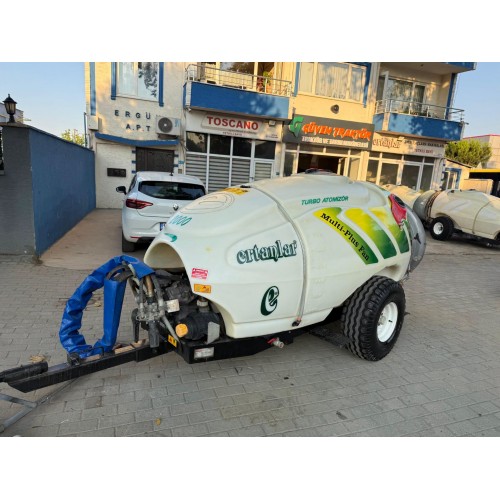 2. El Turbo Fanlı İlaçlama Makinası Ertanlar Multi Plus Fan 2000 Litre (2022 Model) | İtalyan Donanımlı