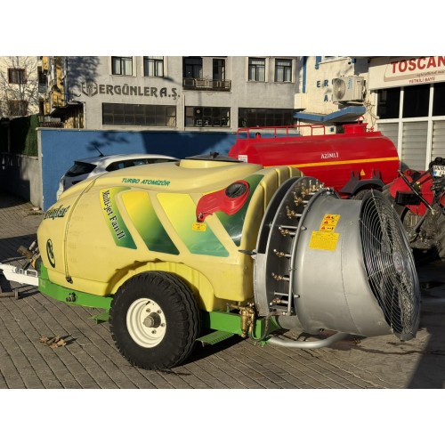 2. El Turbo Fanlı İlaçlama Makinası 2018 Model Ertanlar Multi Jet Fan II 2000 Lt