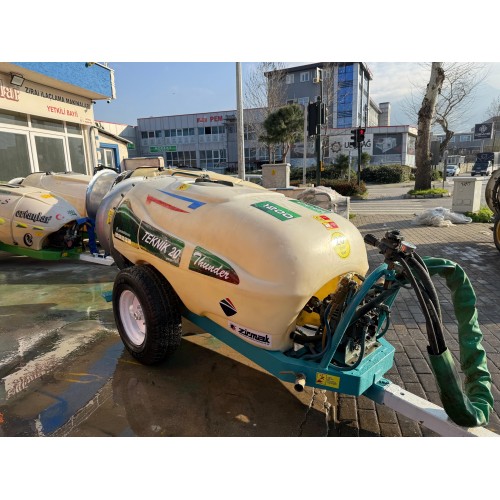 2.El Turbo Fanlı İlaçlama Makinası Zirmak 1200 Lt 2013 Model | İtalyan Bertoloni 144 Pompa