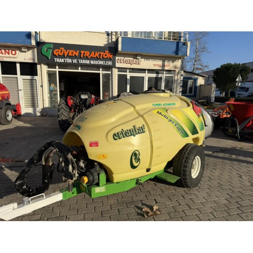 2. El Turbo Fanlı İlaçlama Makinası 2018 Model Ertanlar Multi Jet Fan II 2000 Lt