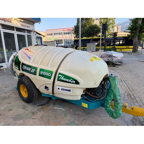 2. El Turbo Fanlı İlaçlama Makinası 2018 Model Zirmak Teknik 20