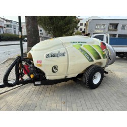 2. El Ertanlar Turbo Fanlı Zirai İlaçlama Makinası – Multi Jet Fan 2000 Litre, 2023 Model, Çift Pervaneli, Bima M60 Şanzıman, Annovi BHA 150 Pompa