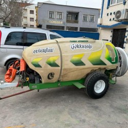 2.El Turbo İlaçlama Makinası Ertanlar Gökkuşağı 2013 Model 