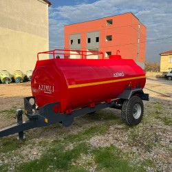 Azimli 5 Ton Su Tankeri – 5000 Litre Tek Dingil Traktör Arkası Su Tankeri
