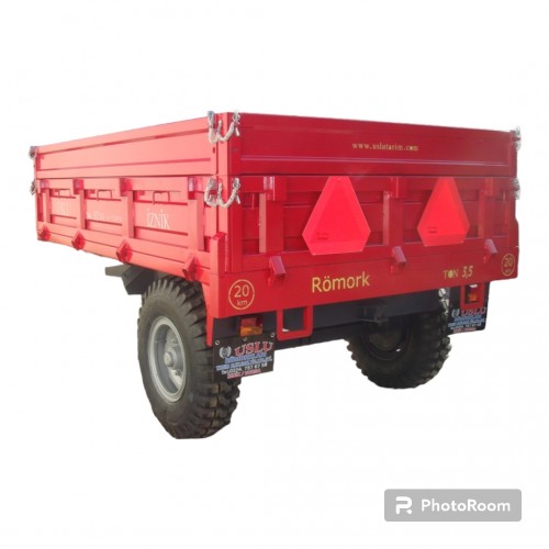 Römork Tek Dingil Damperli 3.5 Ton Römork Tek Dingil Damperli 3.5 Ton