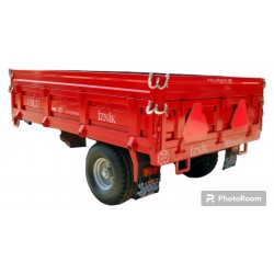 Uslu Römork Tek Dingil Damperli 2.5 Ton