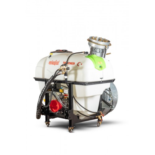Ertanlar 600 Litre Asılır Tip Turbo İlaçlama Makinası – Obüs Fanlı, Rotorlu Sistemli, Yüksek Hava Debili Atomizör