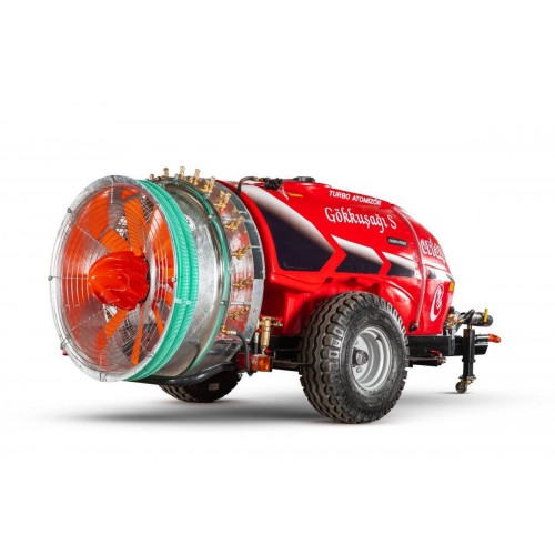Ertanlar Gökkuşağı  Serisi 1000 Lt. Çekilir Tip Turbo Atomizör