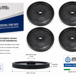Annovi Reverberi AR1604 Pompa Membran Lastiği | Orijinal İtalyan Yedek Parça | 115 mm | AR1604 Pompa Diyaframı | 4 Adet Set