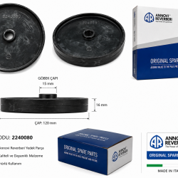 Annovi Reverberi BHA130 BHA150 BHA170 Pompa Membran Lastiği 3'lü Set | Orijinal İtalyan Yedek Parça | 120 mm | Ürün Kodu 2240080