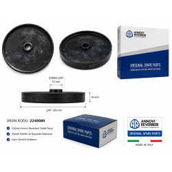 Annovi Reverberi BHA130 BHA150 BHA170 Pompa Membran Lastiği 3'lü Set | Orijinal İtalyan Yedek Parça | 120 mm | Ürün Kodu 2240080
