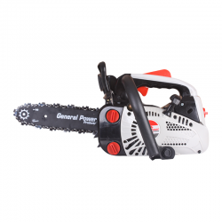 General Power Benzinli Budama Testeresi Gp 250 s  – 2 Zamanlı, 0.9 kW, 25.4 cc, 12 inç (35 cm) Pala, 22 Diş Zincir, Çift Vidalı